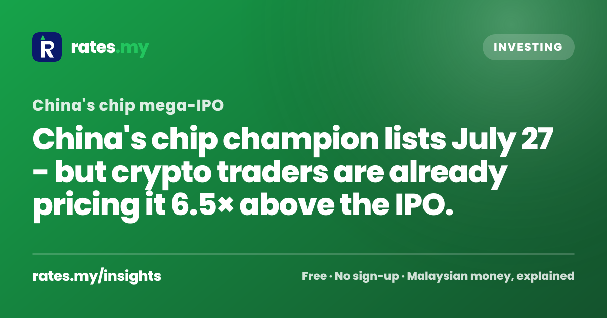 CXMT: China's Biggest-Ever Chip IPO — and Crypto Is Already Trading It ...